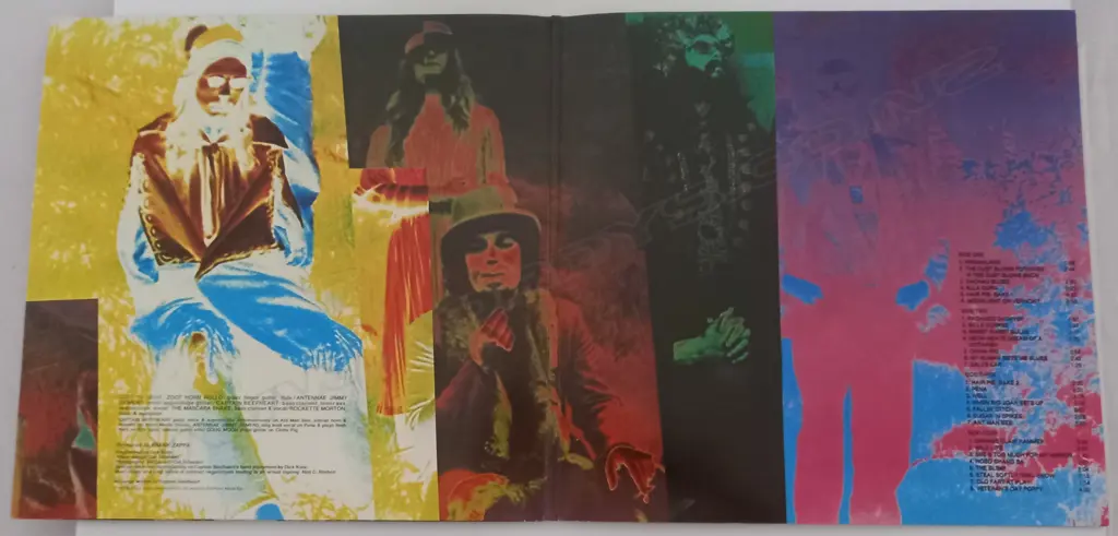 Captain Beefheart & The Magic Band, Trout Mask Replica (Double album) Image 1++